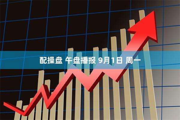 配操盘 午盘播报 9月1日 周一
