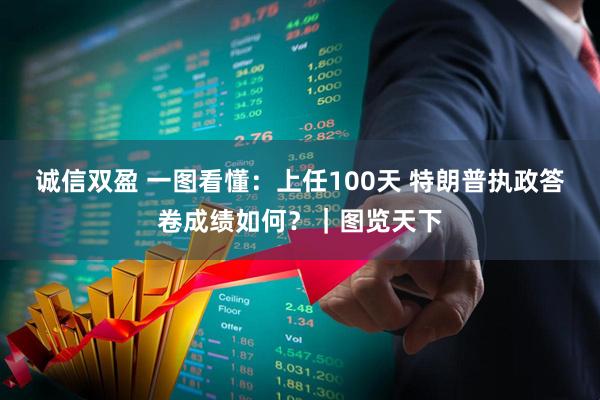 诚信双盈 一图看懂：上任100天 特朗普执政答卷成绩如何？｜图览天下